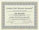 grief recovery certificate 